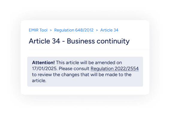 upcoming amendments feature